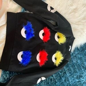 Very Fendi! JeyCat feather sweater. Worn once